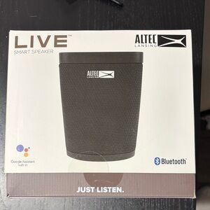 Altec Lansing Black Portable Smart Speaker